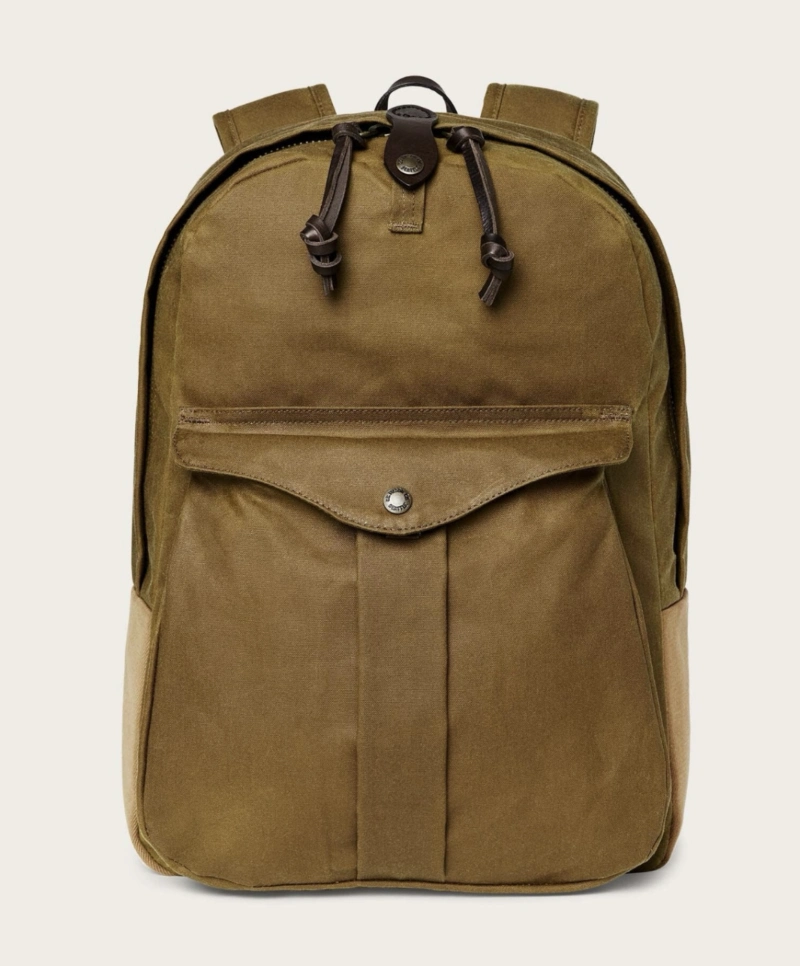 The Filson Journeyman in tan