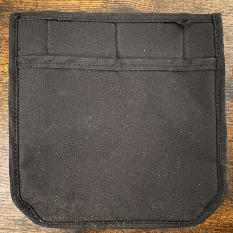 The admin panel for the front pocket of the Filson Journeyman - verso